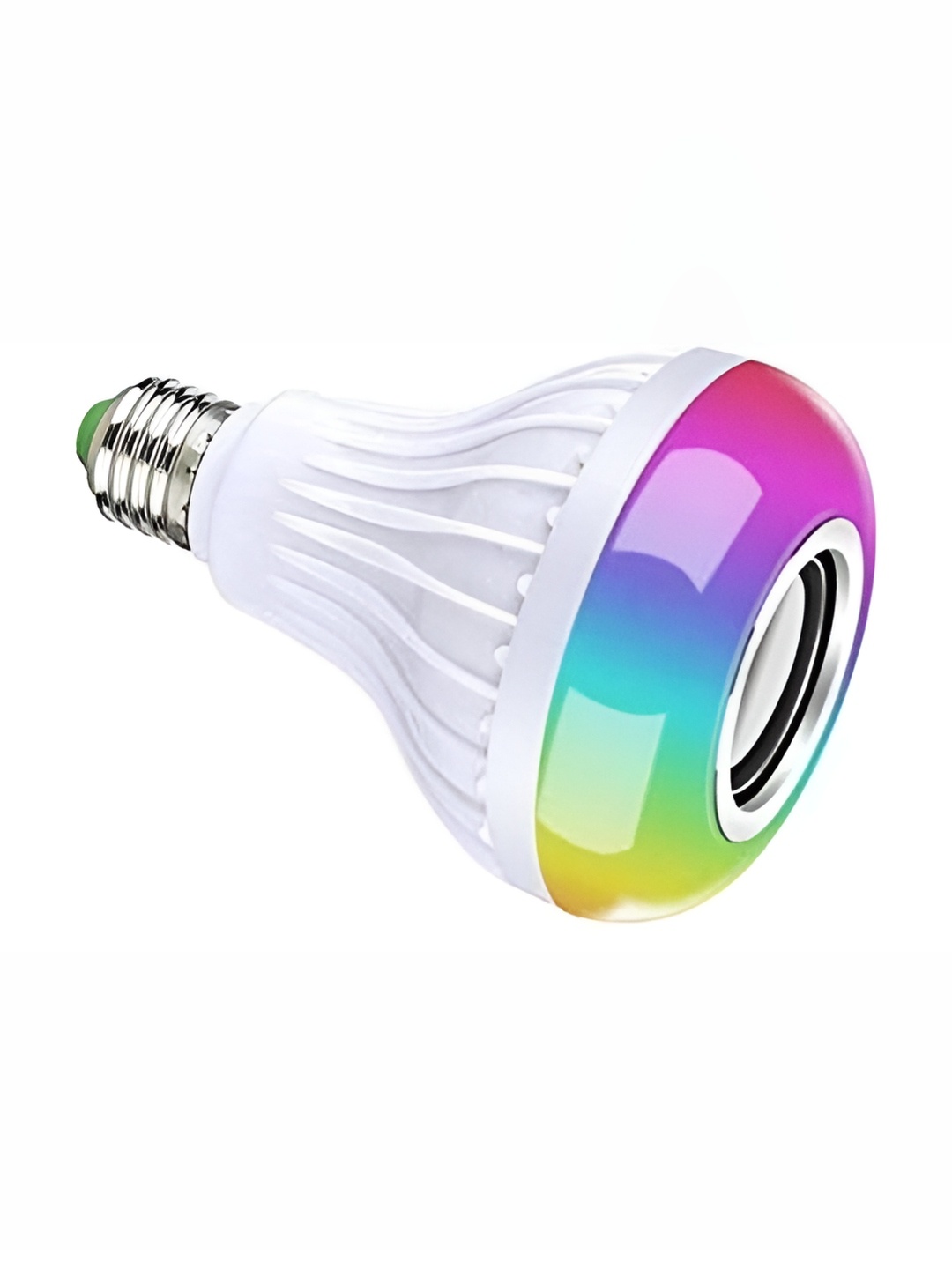 SPARK WORLD White Wireless Music Playing Remote Controller LED Bulb