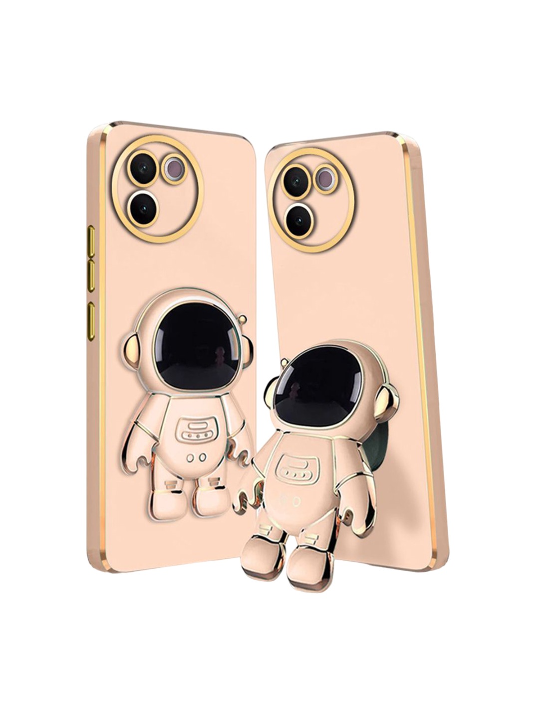 Karwan Vivo V30E Soft Back Case With 3D Astronaut Folding Stand Mobile Accessories, Peach
Karwan Vivo V30E Soft Back Case With 3D Astronaut Folding Stand Mobile Accessories, Peach