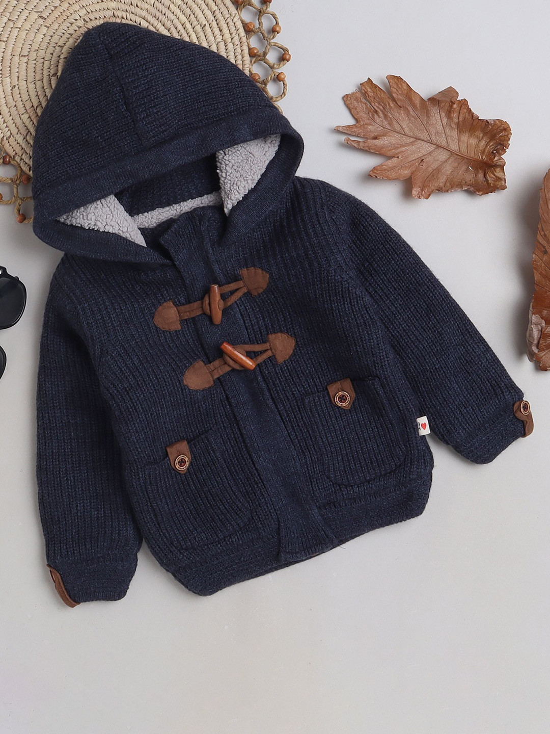 Yellow Apple Boys Hooded Long Sleeves Pullover Sweater, Blue
Yellow Apple Boys Hooded Long Sleeves Pullover Sweater, Blue