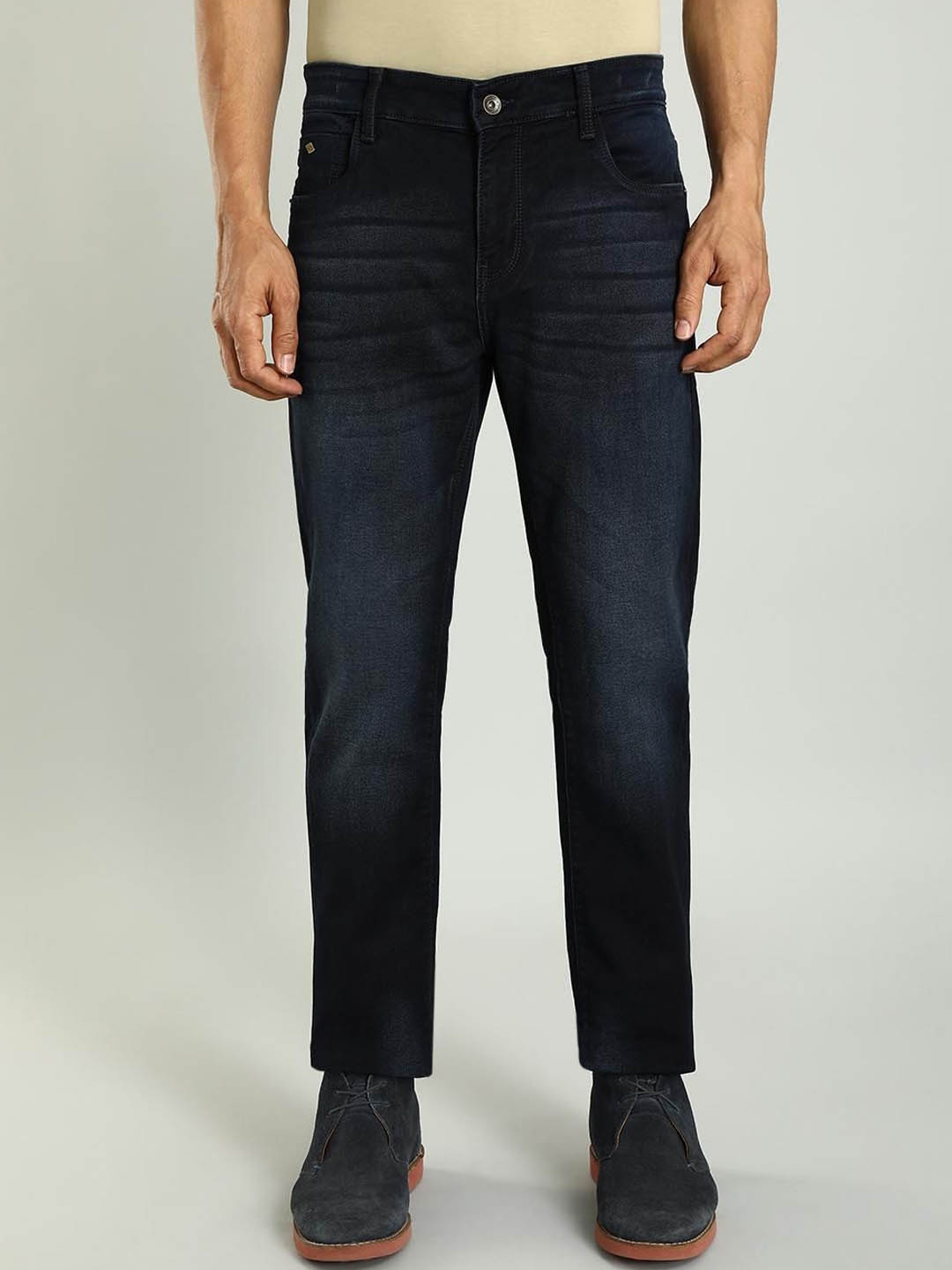 Indian Terrain Men Brooklyn Slim Fit Clean Look Light Fade Stretchable Jeans, Blue
Indian Terrain Men Brooklyn Slim Fit Clean Look Light Fade Stretchable Jeans, Blue