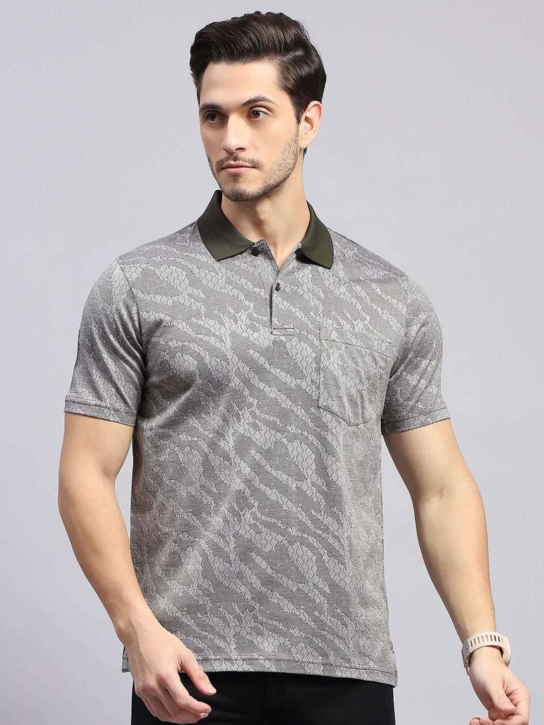 Monte Carlo Polo Collar Short Sleeves Pockets Regular Fit Cotton T-shirt, Black
Monte Carlo Polo Collar Short Sleeves Pockets Regular Fit Cotton T-shirt, Black