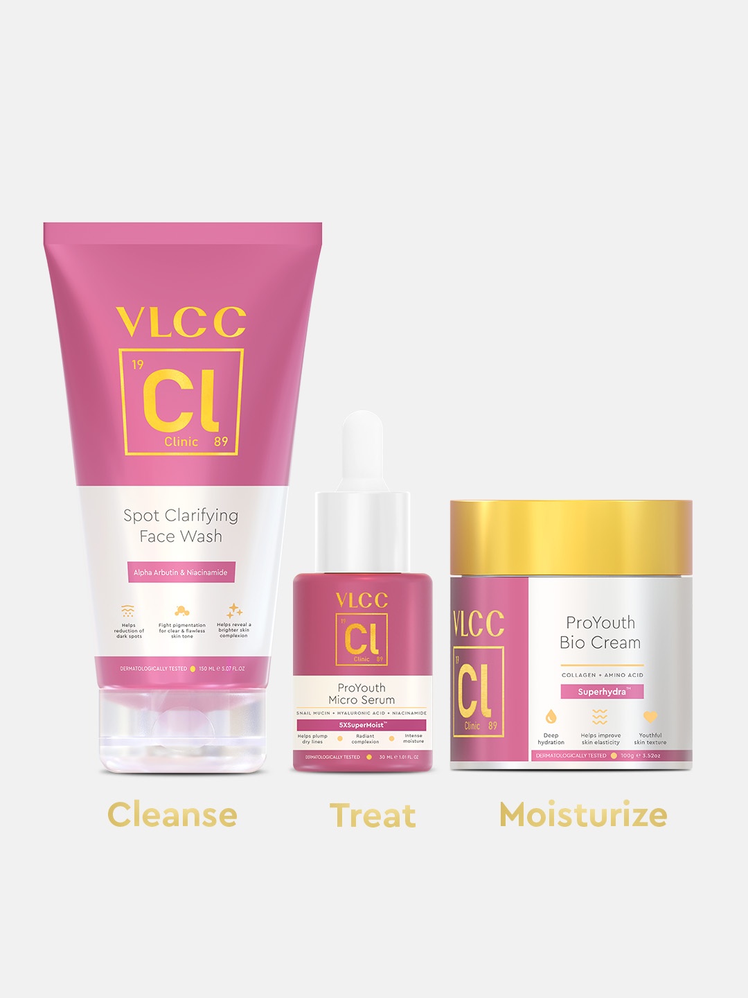 VLCC Clinic Age Defying Regime for Wrinkles, Fine Lines, Dullness & Spots, Purple
VLCC Clinic Age Defying Regime for Wrinkles, Fine Lines, Dullness & Spots, Purple