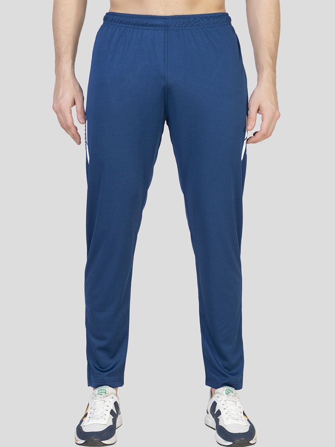 ZEFFIT Men Ankle-Length Track Pant, Blue