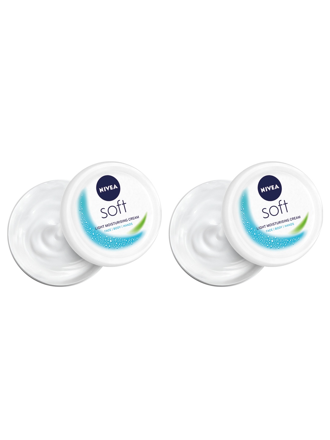 Nivea Set of 2 Soft Light Moisturizing Non-Sticky Cream with Vitamin E - 300 ml Each, White
Nivea Set of 2 Soft Light Moisturizing Non-Sticky Cream with Vitamin E - 300 ml Each, White