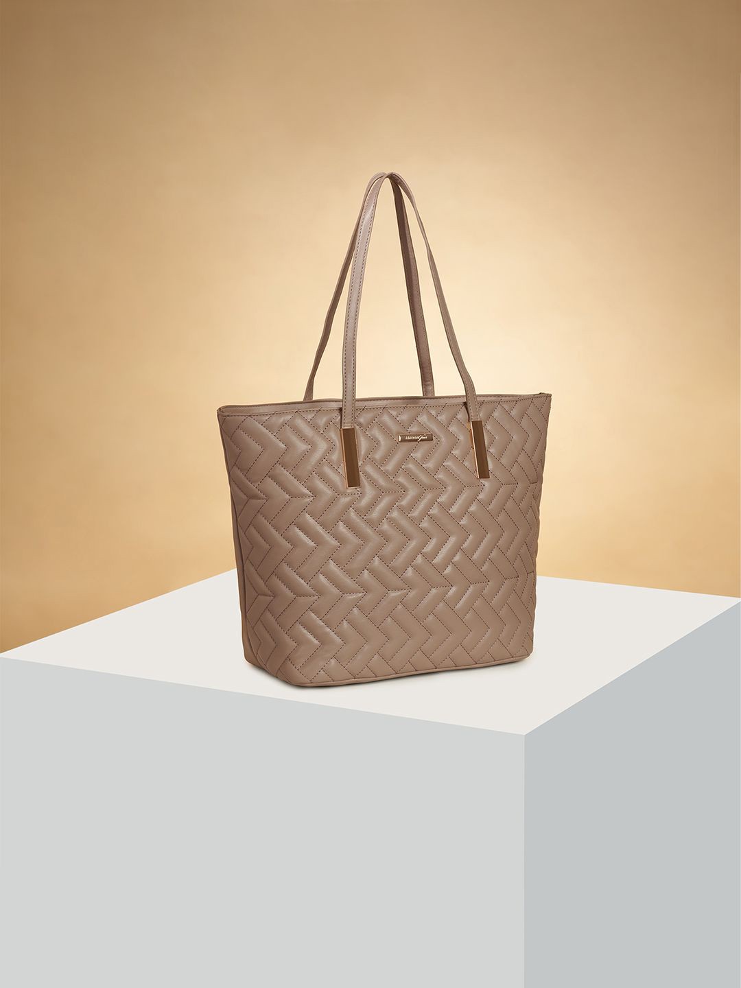 Forever Glam by Pantaloons Women PU Oversized Shopper Shoulder Bag with Quilted, Taupe
Forever Glam by Pantaloons Women PU Oversized Shopper Shoulder Bag with Quilted, Taupe