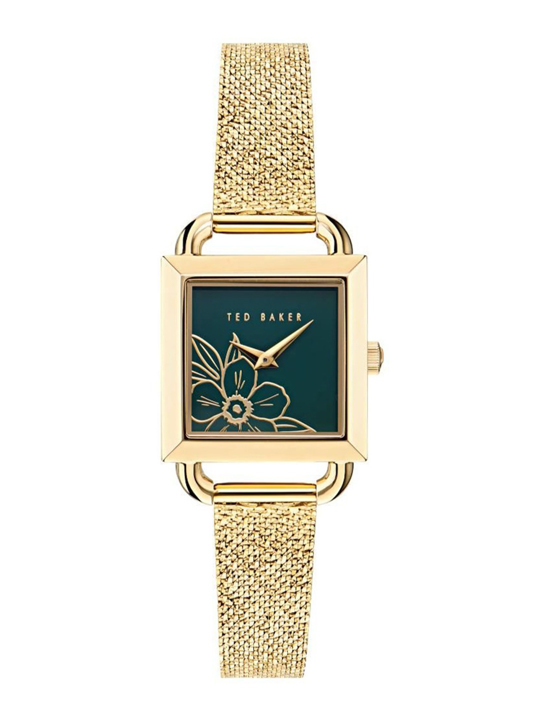 Ted Baker Women Brass Embellished Dial & Stainless Steel Straps Analogue Watch BKPTAS407, Green
Ted Baker Women Brass Embellished Dial & Stainless Steel Straps Analogue Watch BKPTAS407, Green