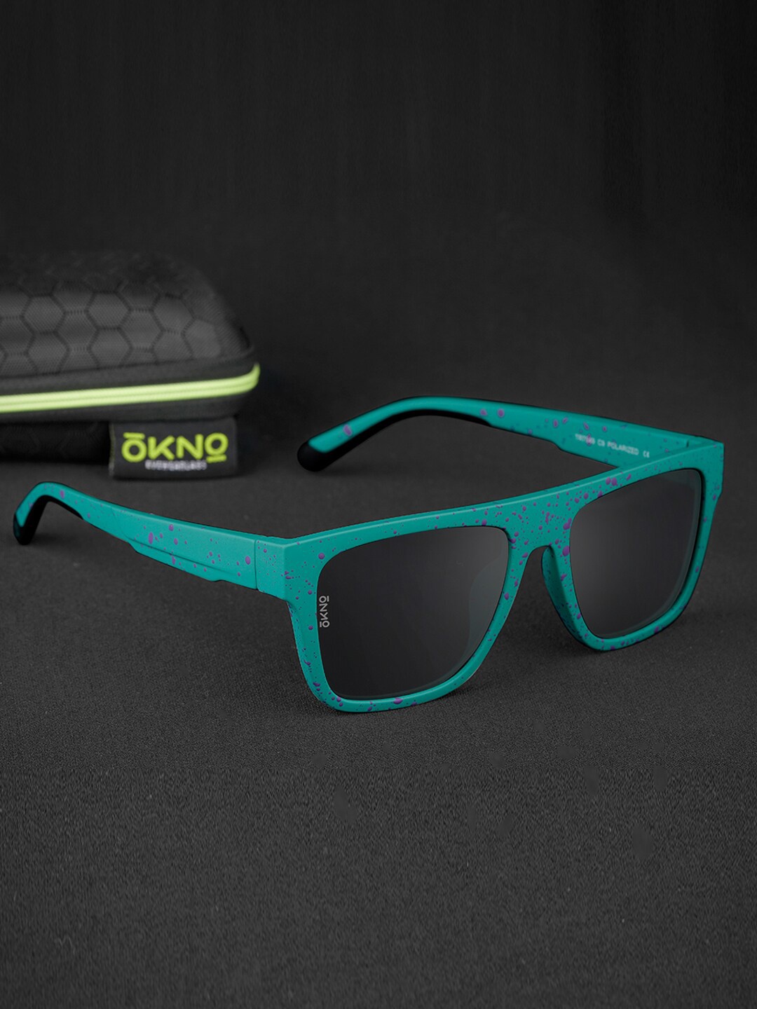 OKNO Unisex Square Sunglasses with Polarised and UV Protected Lens OKHeliosWDC9-Black
OKNO Unisex Square Sunglasses with Polarised and UV Protected Lens OKHeliosWDC9-Black