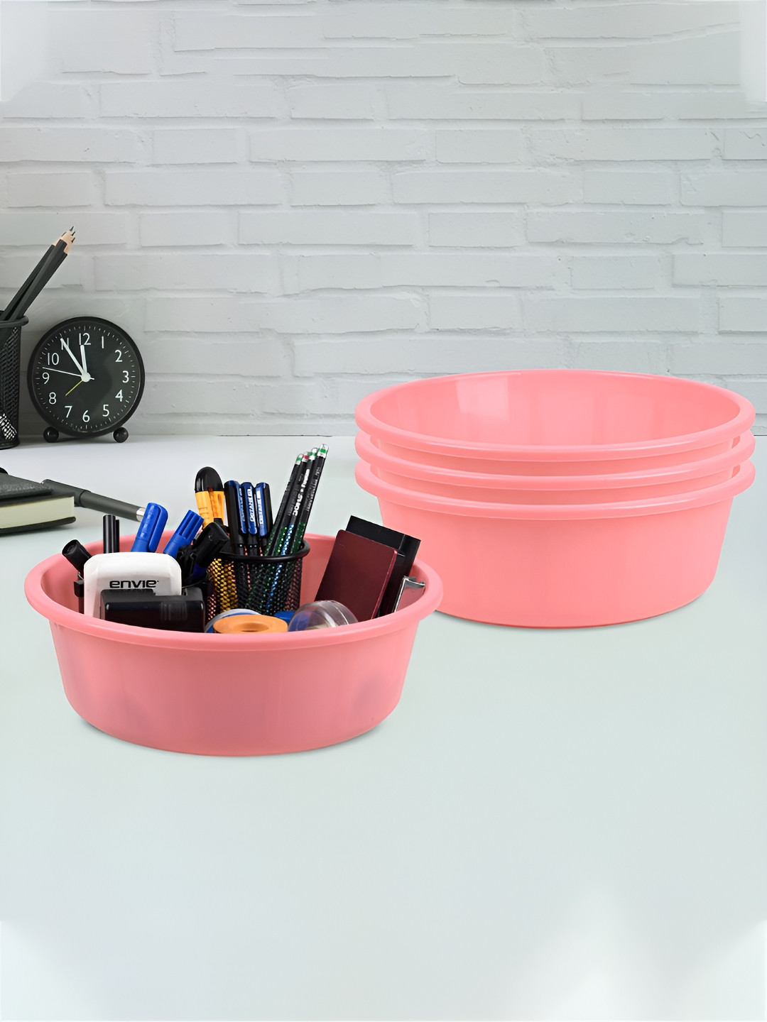 Kuber Industries Pink Set of 4 Regular Desk Organiser Organisers
Kuber Industries Pink Set of 4 Regular Desk Organiser Organisers