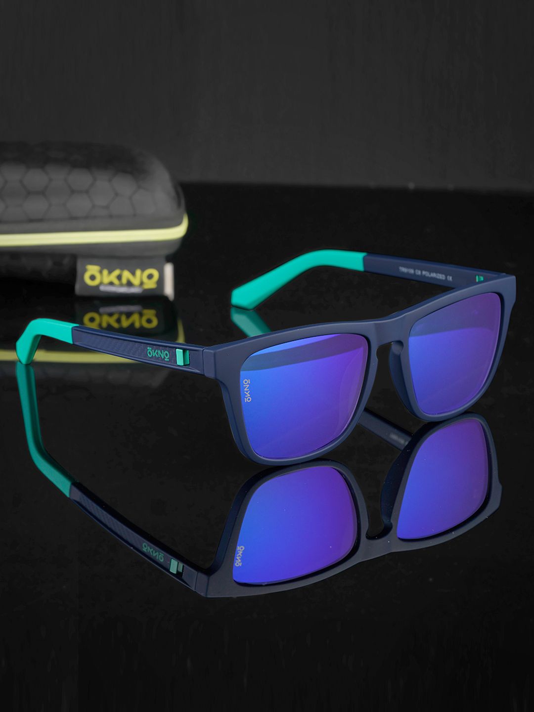 OKNO Unisex Rectangle Sunglasses with Polarised and UV Protected Lens OKSwickWDC8, Blue
OKNO Unisex Rectangle Sunglasses with Polarised and UV Protected Lens OKSwickWDC8, Blue