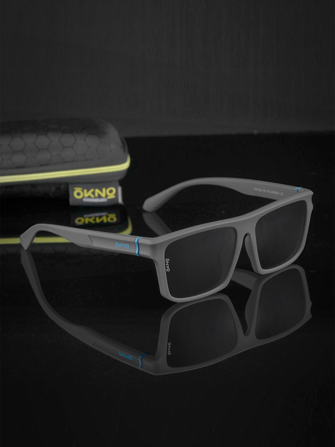 OKNO Unisex Rectangle Sunglasses with Polarised and UV Protected Lens OKBartonWDC8, Black
OKNO Unisex Rectangle Sunglasses with Polarised and UV Protected Lens OKBartonWDC8, Black
