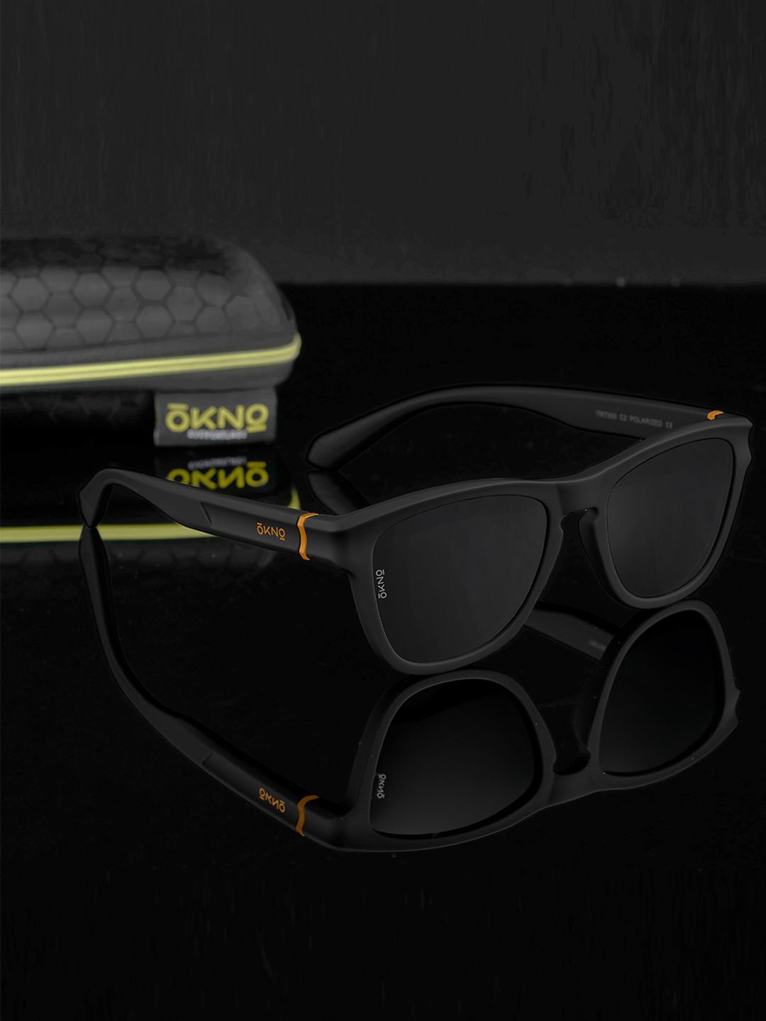 OKNO Unisex Square Sunglasses with Polarised and UV Protected Lens OKMagnusWDC5, Black
OKNO Unisex Square Sunglasses with Polarised and UV Protected Lens OKMagnusWDC5, Black
