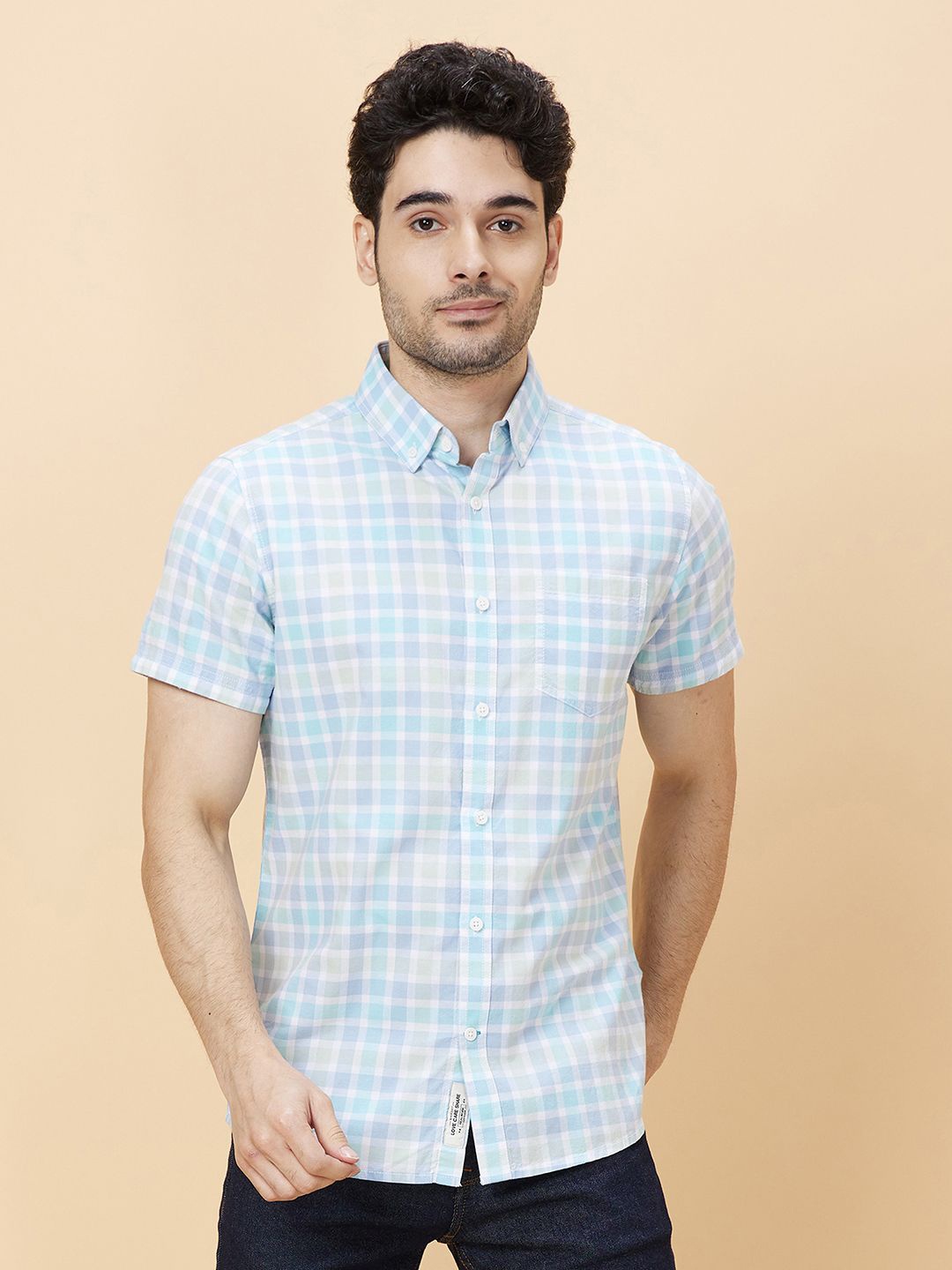 Being Human Men Slim Fit Tartan Checks Button-Down Collar Opaque Checked Casual Shirt, White
Being Human Men Slim Fit Tartan Checks Button-Down Collar Opaque Checked Casual Shirt, White