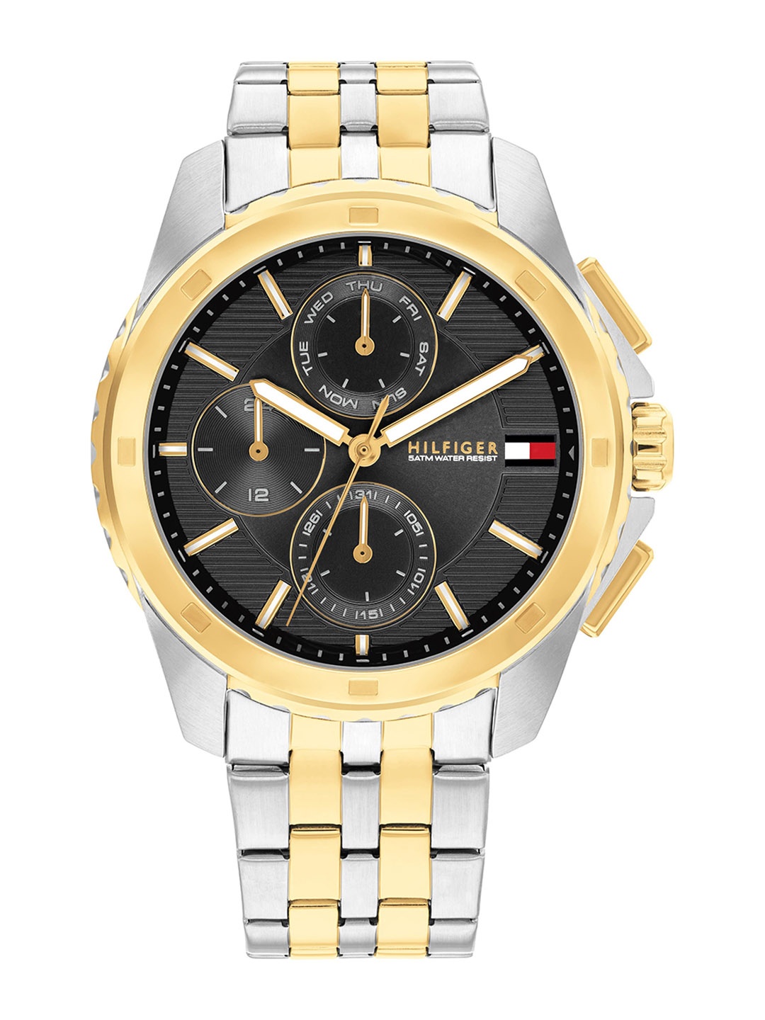 Tommy Hilfiger Men Dial & Stainless Steel Bracelet Style Straps Analogue Watch TH1710621, Grey
Tommy Hilfiger Men Dial & Stainless Steel Bracelet Style Straps Analogue Watch TH1710621, Grey