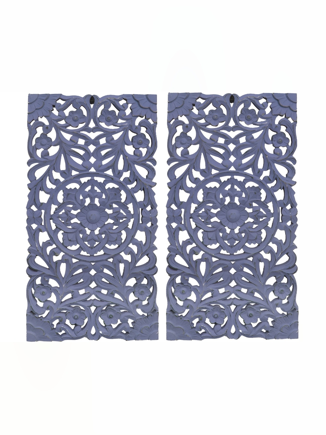 VAS collection home Blue 2 Pieces Self Designed Rectangle Shaped Wood Hanging Wall Decor
VAS collection home Blue 2 Pieces Self Designed Rectangle Shaped Wood Hanging Wall Decor