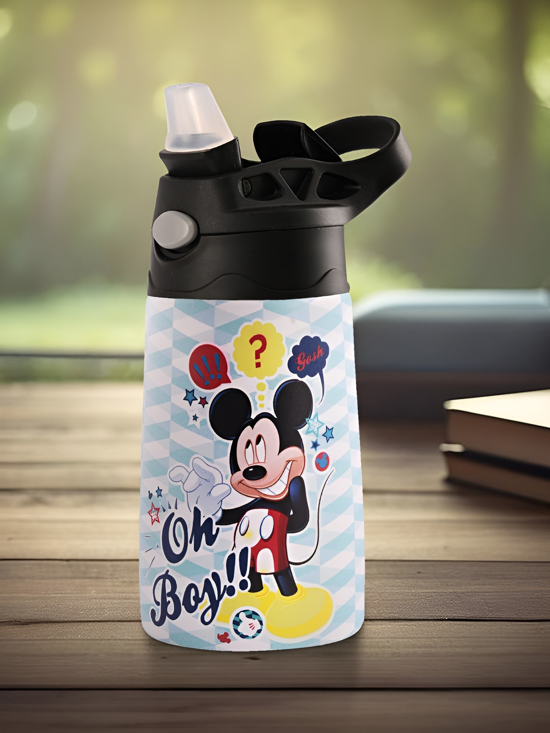 Kuber Industries Blue & White Stainless Steel Disney Mickey Printed Sipper 350 ml
Kuber Industries Blue & White Stainless Steel Disney Mickey Printed Sipper 350 ml