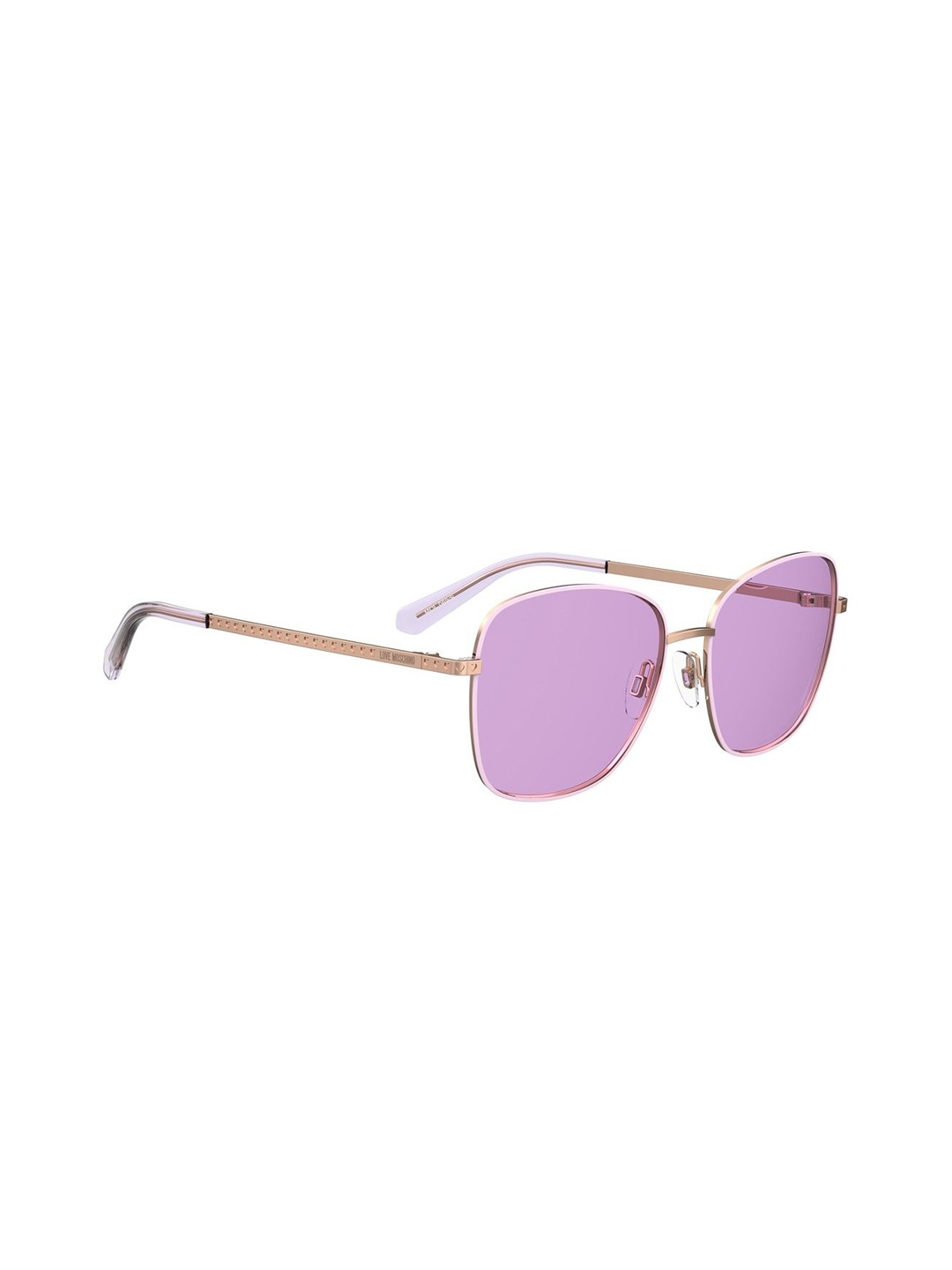 MOSCHINO LOVE Women Rectangle Sunglasses with UV Protected Lens 205914LTA56UR-Violet, Purple
MOSCHINO LOVE Women Rectangle Sunglasses with UV Protected Lens 205914LTA56UR-Violet, Purple