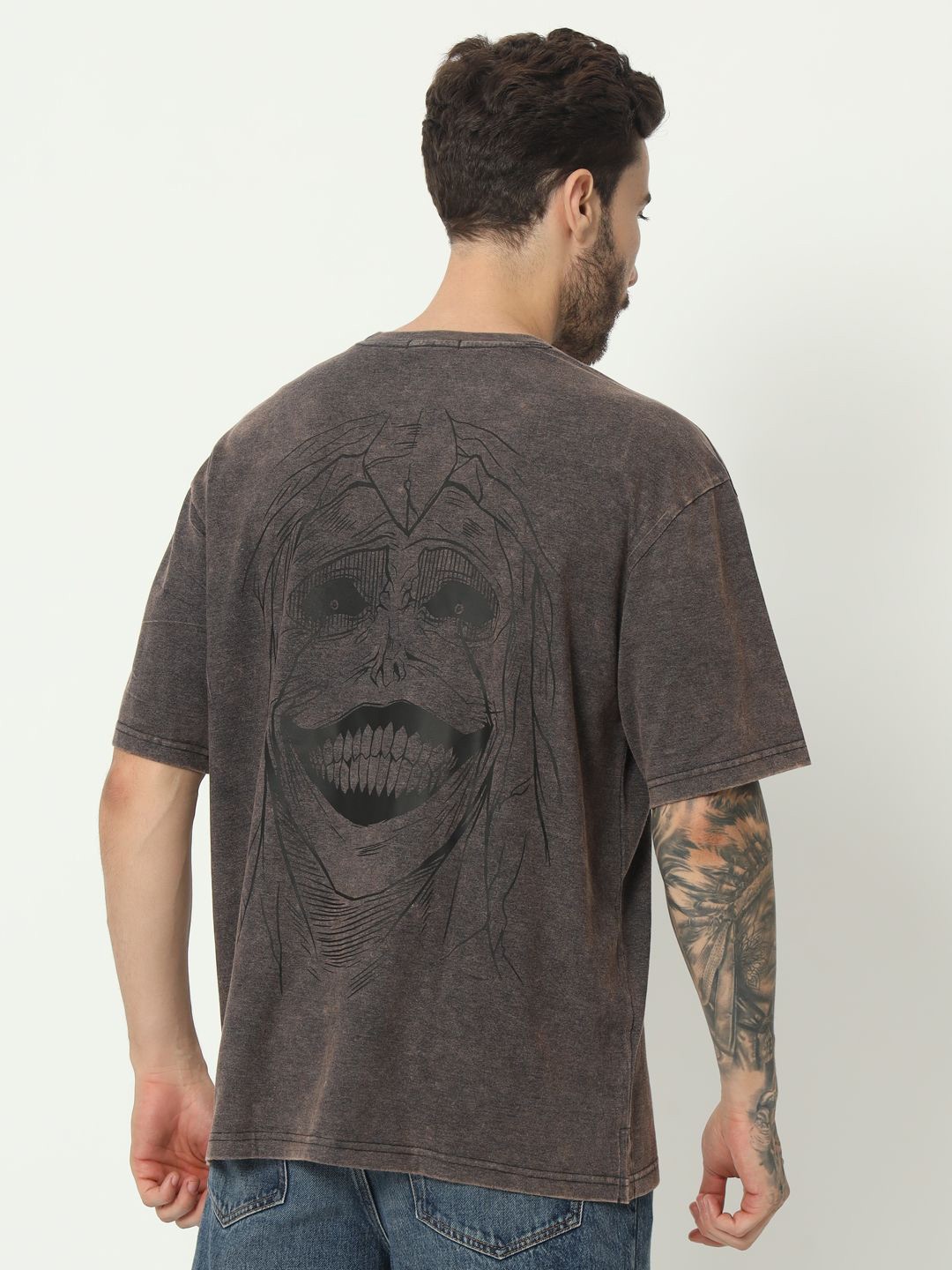 Comicsense Solo Leveling Anime Strongest Puppet Printed Cotton Oversized Tshirt, Brown
Comicsense Solo Leveling Anime Strongest Puppet Printed Cotton Oversized Tshirt, Brown