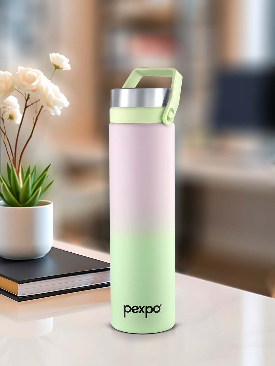 Pexpo Polar Green ISI Certified Thermosteel Hot & Cold Insulated Flask Water Bottle 470ml
Pexpo Polar Green ISI Certified Thermosteel Hot & Cold Insulated Flask Water Bottle 470ml