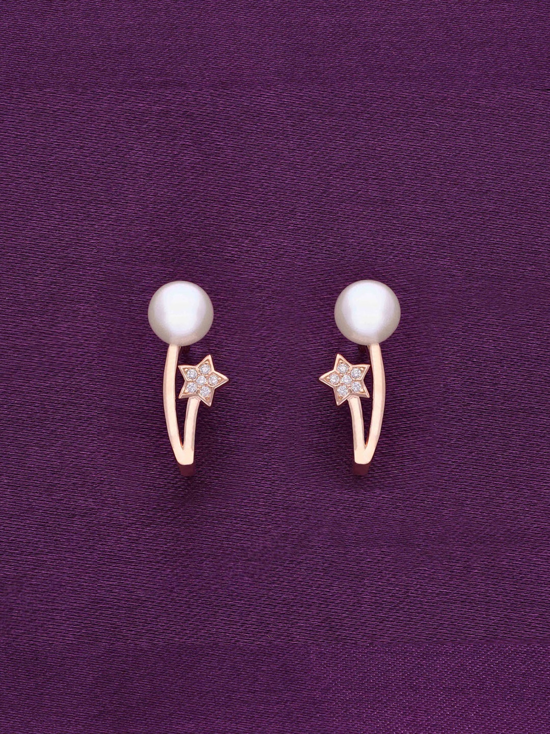 KAI JEWEL Rhodium-Plated Sterling Silver Contemporary Shaped Hoop Earrings, Rose gold
KAI JEWEL Rhodium-Plated Sterling Silver Contemporary Shaped Hoop Earrings, Rose gold