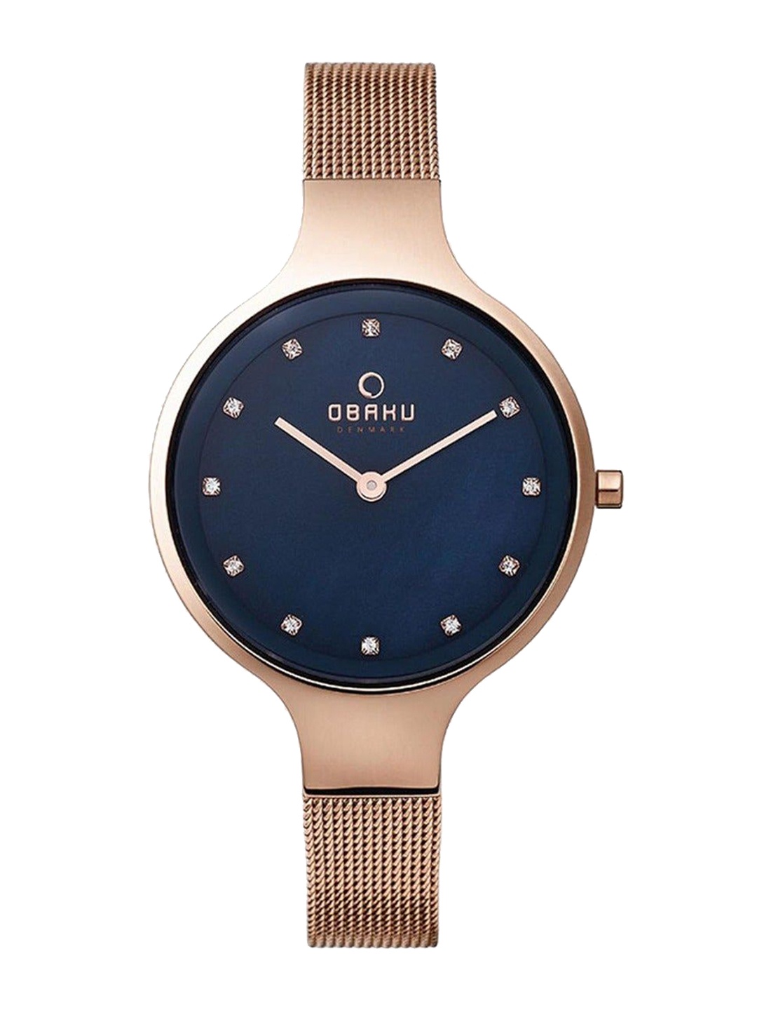 Obaku Women Embellished Dial & Stainless Steel Straps Analogue Watch V173LXVLMV, Rose gold
Obaku Women Embellished Dial & Stainless Steel Straps Analogue Watch V173LXVLMV, Rose gold