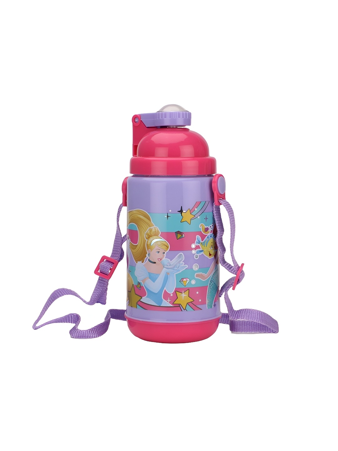 Disney Lavender & Pink Cartoon Characters Printed Smart Vacuum Water Bottle 550 ml
Disney Lavender & Pink Cartoon Characters Printed Smart Vacuum Water Bottle 550 ml