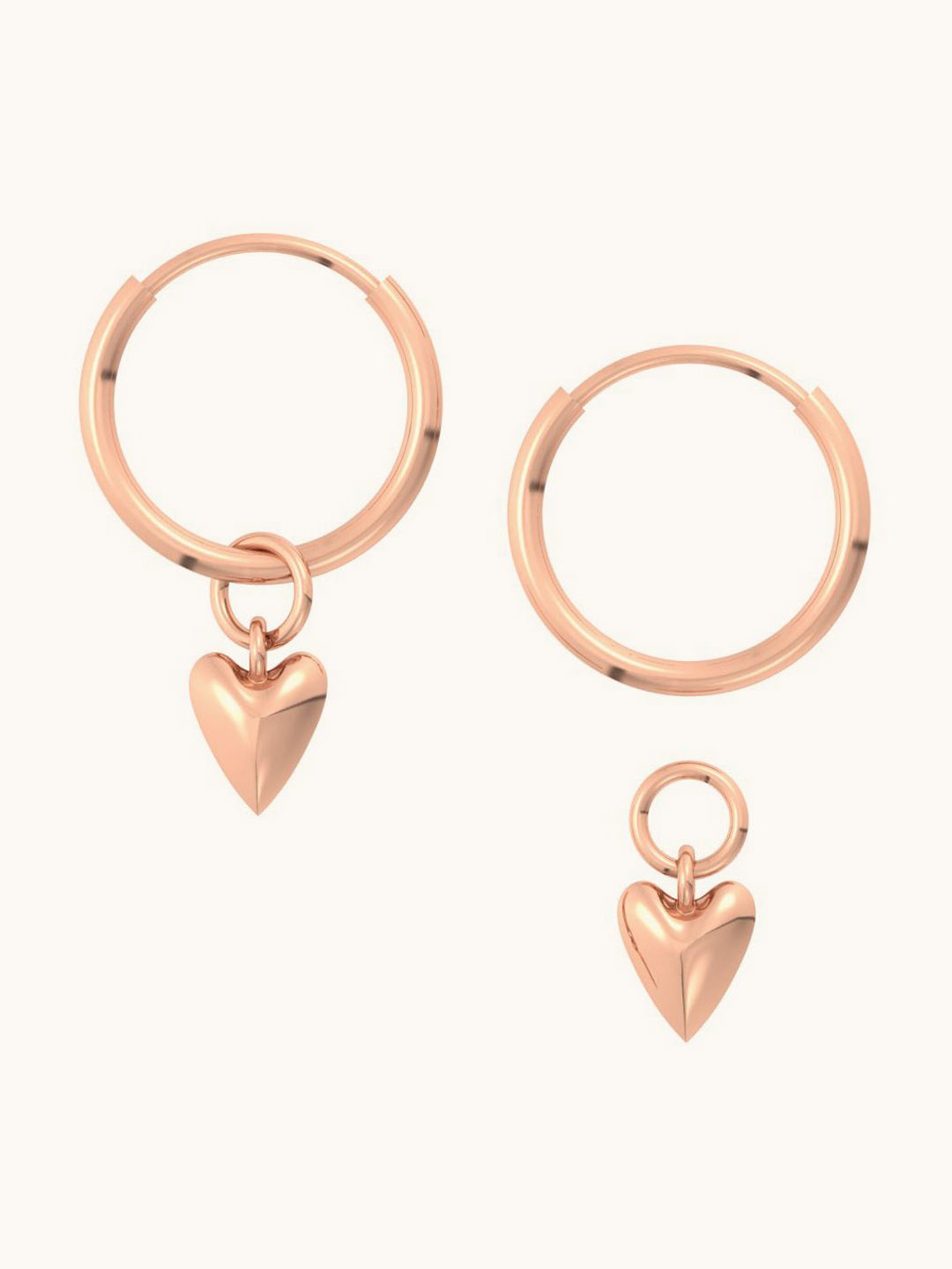 Mabel 925 Sterling Silver Rose Gold-Plated Cubic Zirconia Studded Half Hoop Earrings
Mabel 925 Sterling Silver Rose Gold-Plated Cubic Zirconia Studded Half Hoop Earrings