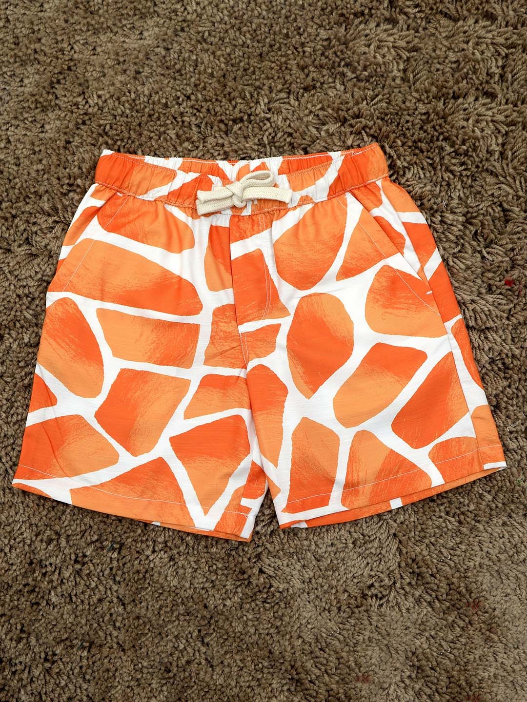 The Lion and The Fish Boys Relaxed Fit Zaraffah Printed Polyester Mid-Rise Shorts, Mustard
The Lion and The Fish Boys Relaxed Fit Zaraffah Printed Polyester Mid-Rise Shorts, Mustard