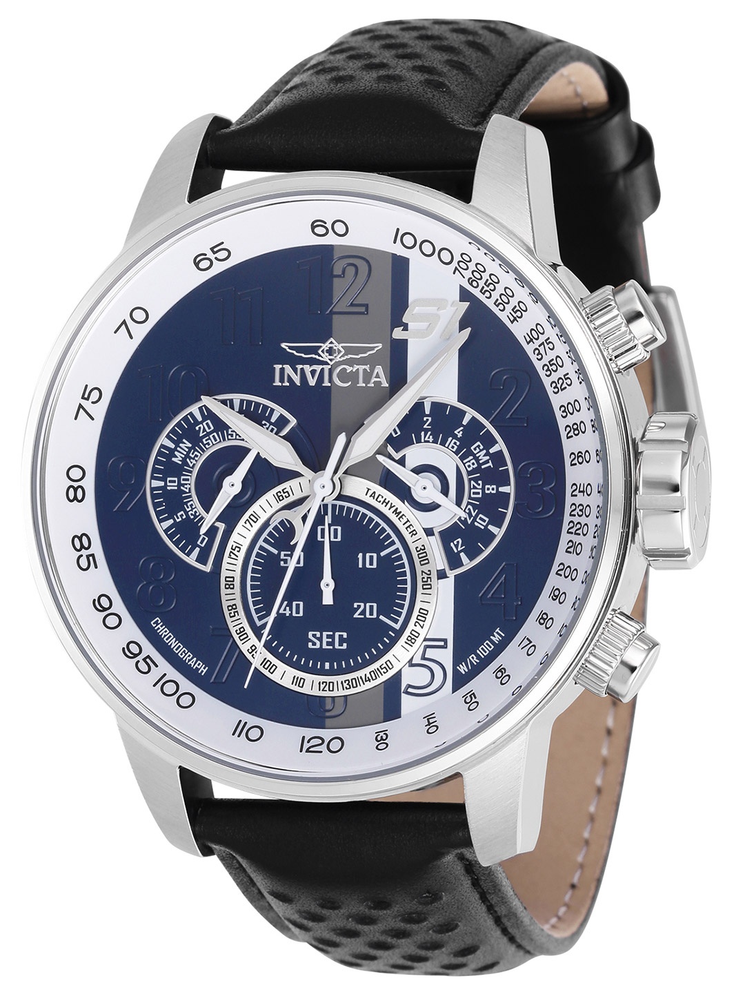 Invicta Men Printed Dial & Leather Bracelet Style Straps Analogue Watch 39023, Multi
Invicta Men Printed Dial & Leather Bracelet Style Straps Analogue Watch 39023, Multi
