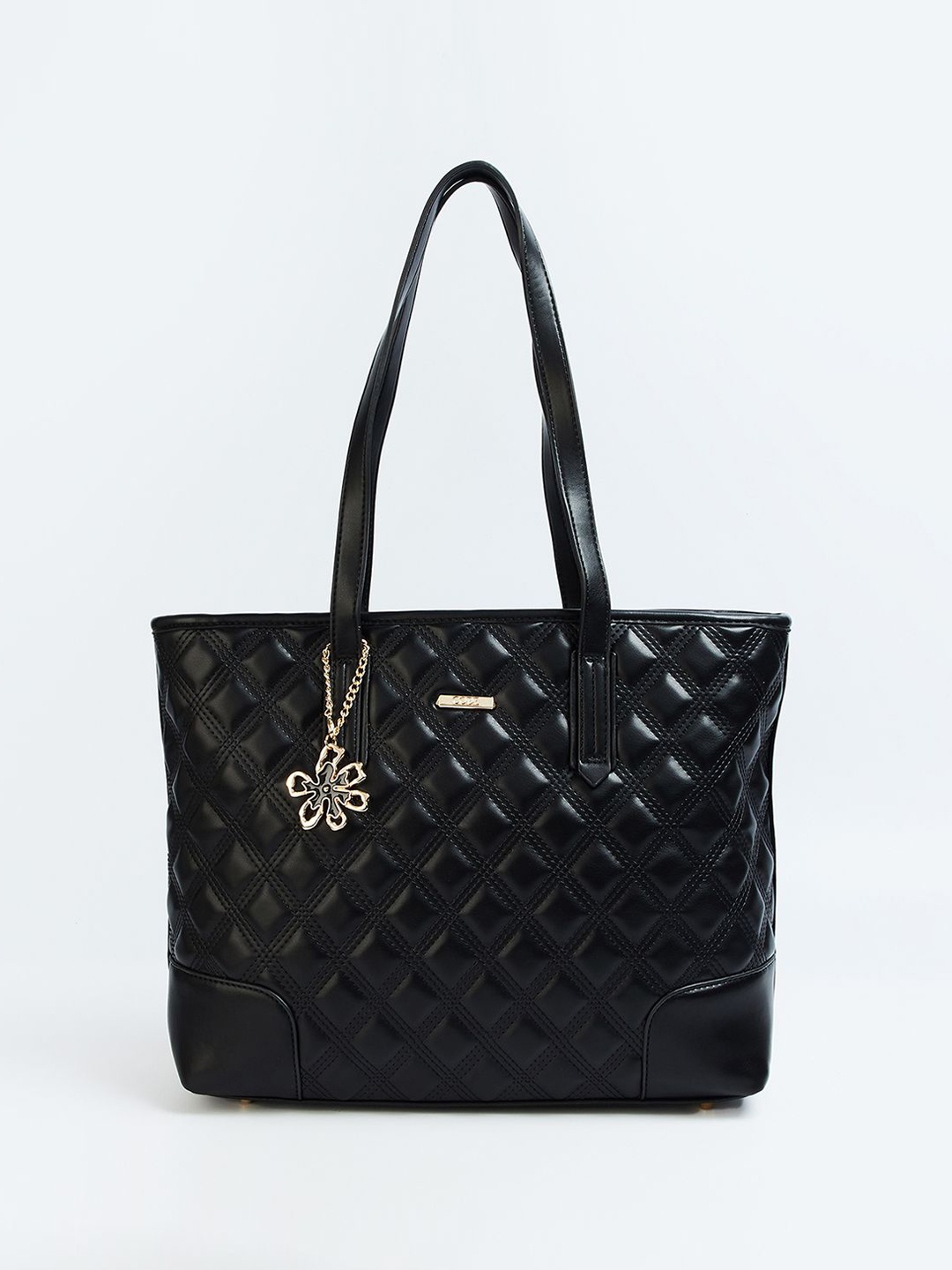CODE by Lifestyle Women Geometric Textured Structured Shoulder Bag with Quilted, Black
CODE by Lifestyle Women Geometric Textured Structured Shoulder Bag with Quilted, Black
