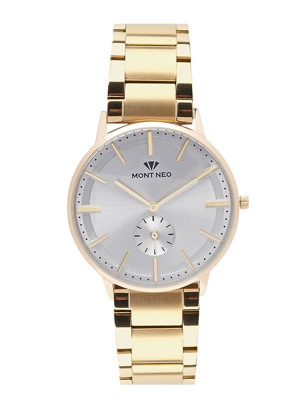 MONT NEO Men Dial & Stainless Steel Bracelet Style Straps Analogue Watch 7009E-M2203, Silver 
MONT NEO Men Dial & Stainless Steel Bracelet Style Straps Analogue Watch 7009E-M2203, Silver