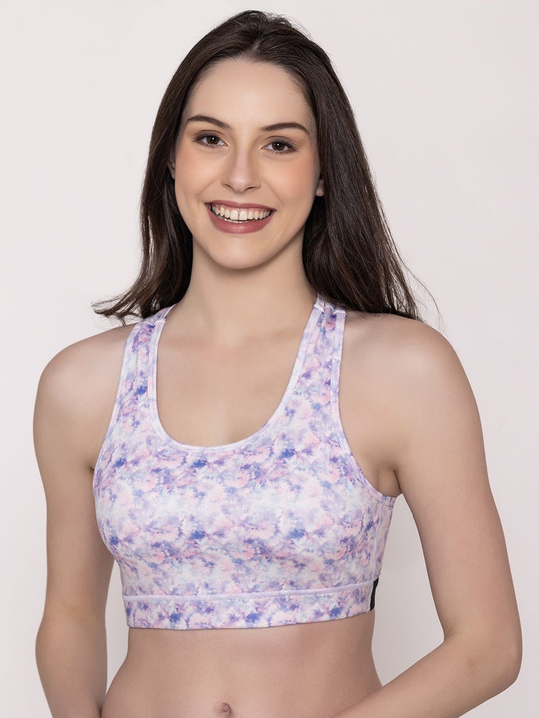 Bonjour Abstract Cotton Full Coverage Removable Padding Workout All Day Comfort Bra, White
Bonjour Abstract Cotton Full Coverage Removable Padding Workout All Day Comfort Bra, White