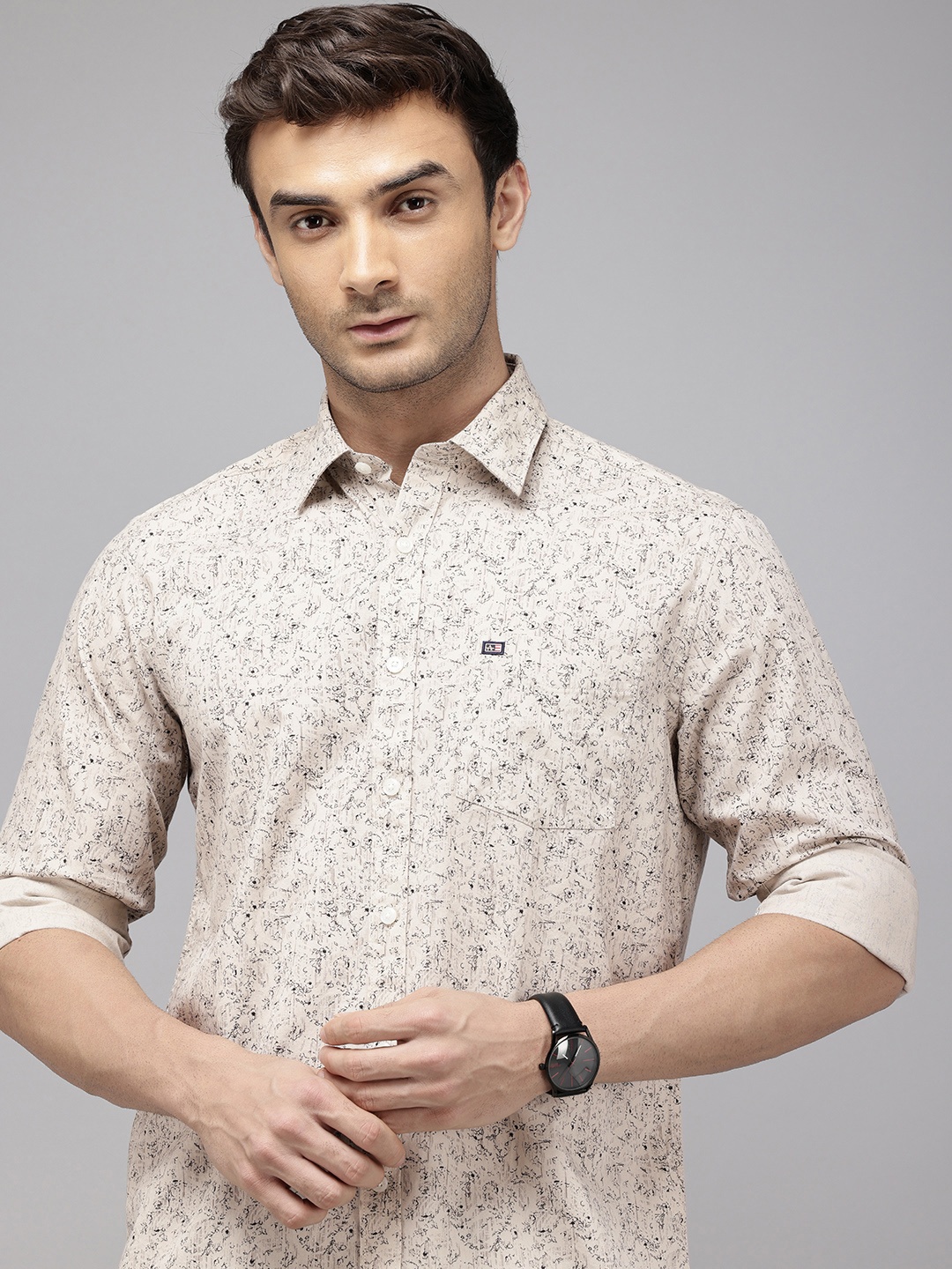 Arrow Sport Pure Cotton Manhattan Slim Fit Floral Printed Casual Shirt, Brown
Arrow Sport Pure Cotton Manhattan Slim Fit Floral Printed Casual Shirt, Brown