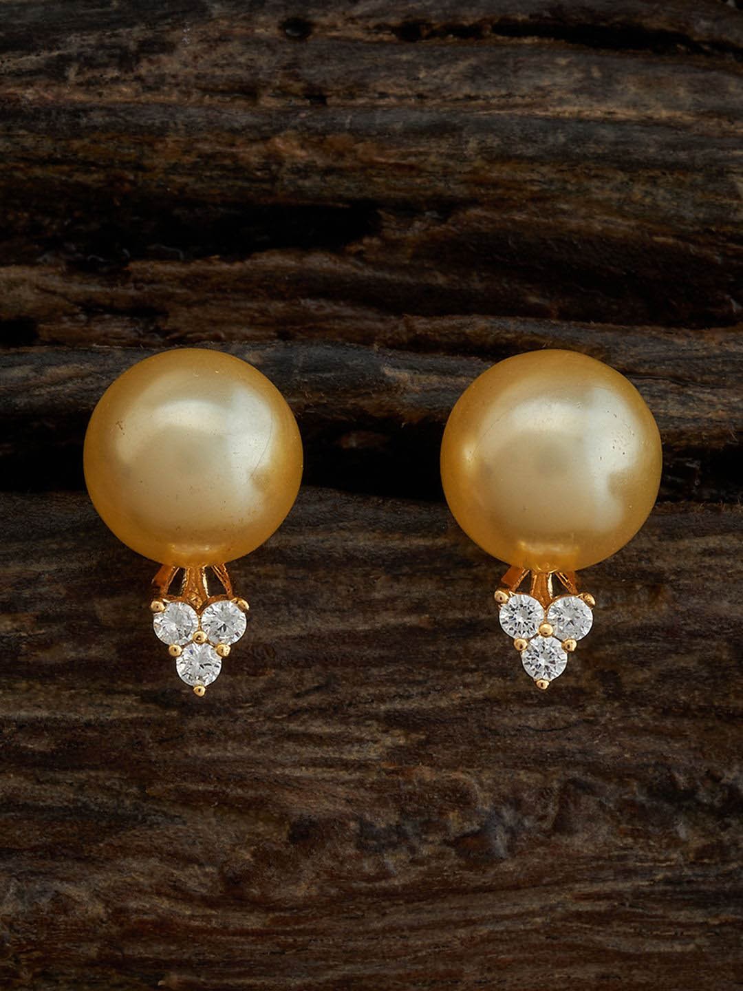 Kushal's Fashion Jewellery Gold-Plated Copper Cubic Zirconia Classic Studs Earrings, White
Kushal's Fashion Jewellery Gold-Plated Copper Cubic Zirconia Classic Studs Earrings, White