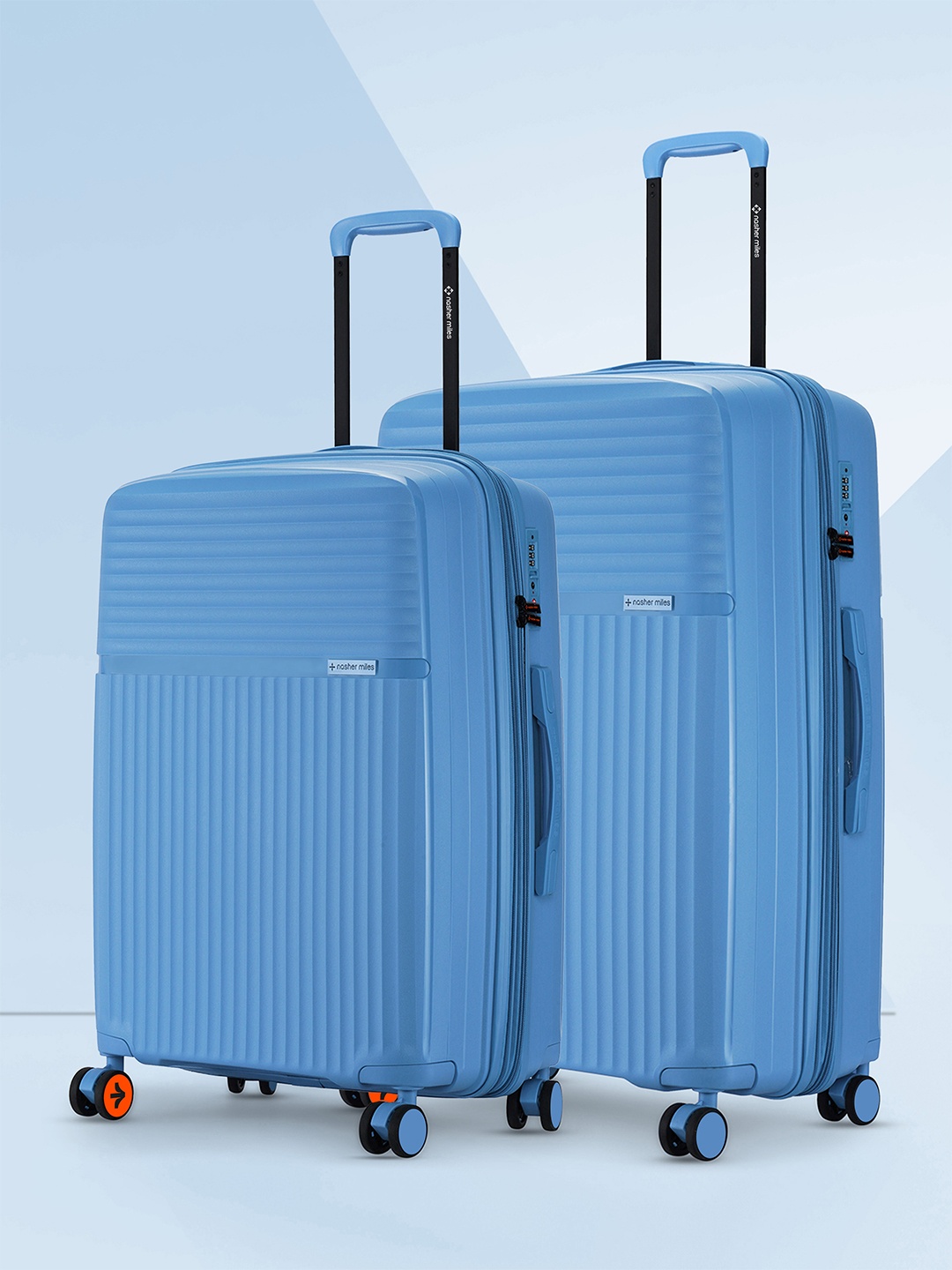 Krabi Expander TSA Lock Polypropylene Medium-Large Steel Blue Trolley Bags (65-75 cm), Teal
Krabi Expander TSA Lock Polypropylene Medium-Large Steel Blue Trolley Bags (65-75 cm), Teal