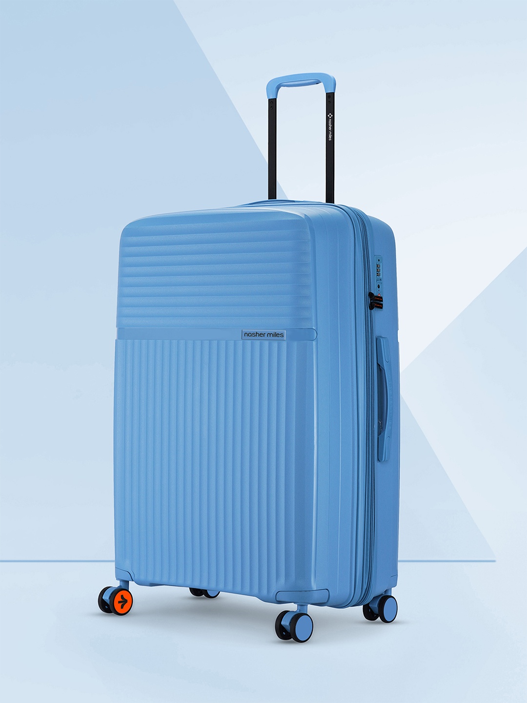 Krabi Expander TSA Lock Polypropylene Large Steel Blue Trolley Bag - 28 Inch (75 cm), Teal
Krabi Expander TSA Lock Polypropylene Large Steel Blue Trolley Bag - 28 Inch (75 cm), Teal
