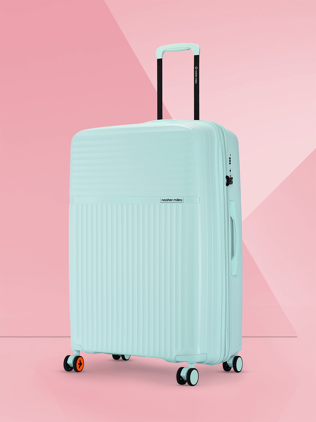 Krabi Expander TSA Lock Polypropylene Large Cool Mint Trolley Bag - 28 Inch (75 cm), Blue
Krabi Expander TSA Lock Polypropylene Large Cool Mint Trolley Bag - 28 Inch (75 cm), Blue