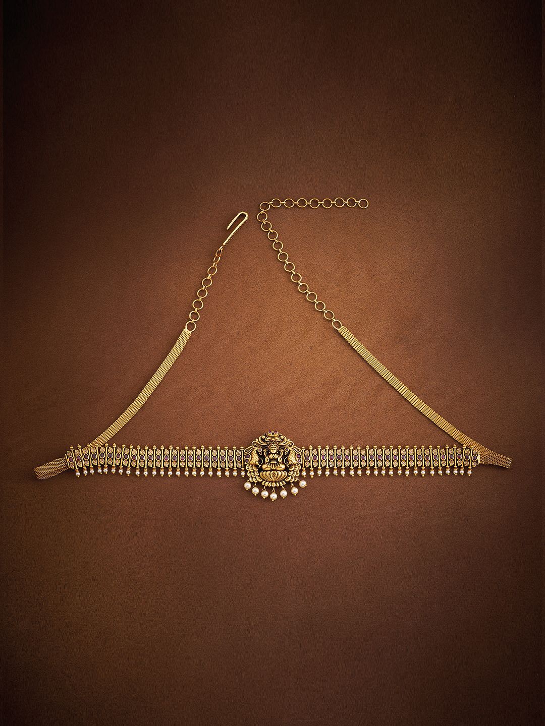 Kushal's Fashion Jewellery Artificial Beads Studded Waist Chain Saree Accessories, Gold
Kushal's Fashion Jewellery Artificial Beads Studded Waist Chain Saree Accessories, Gold