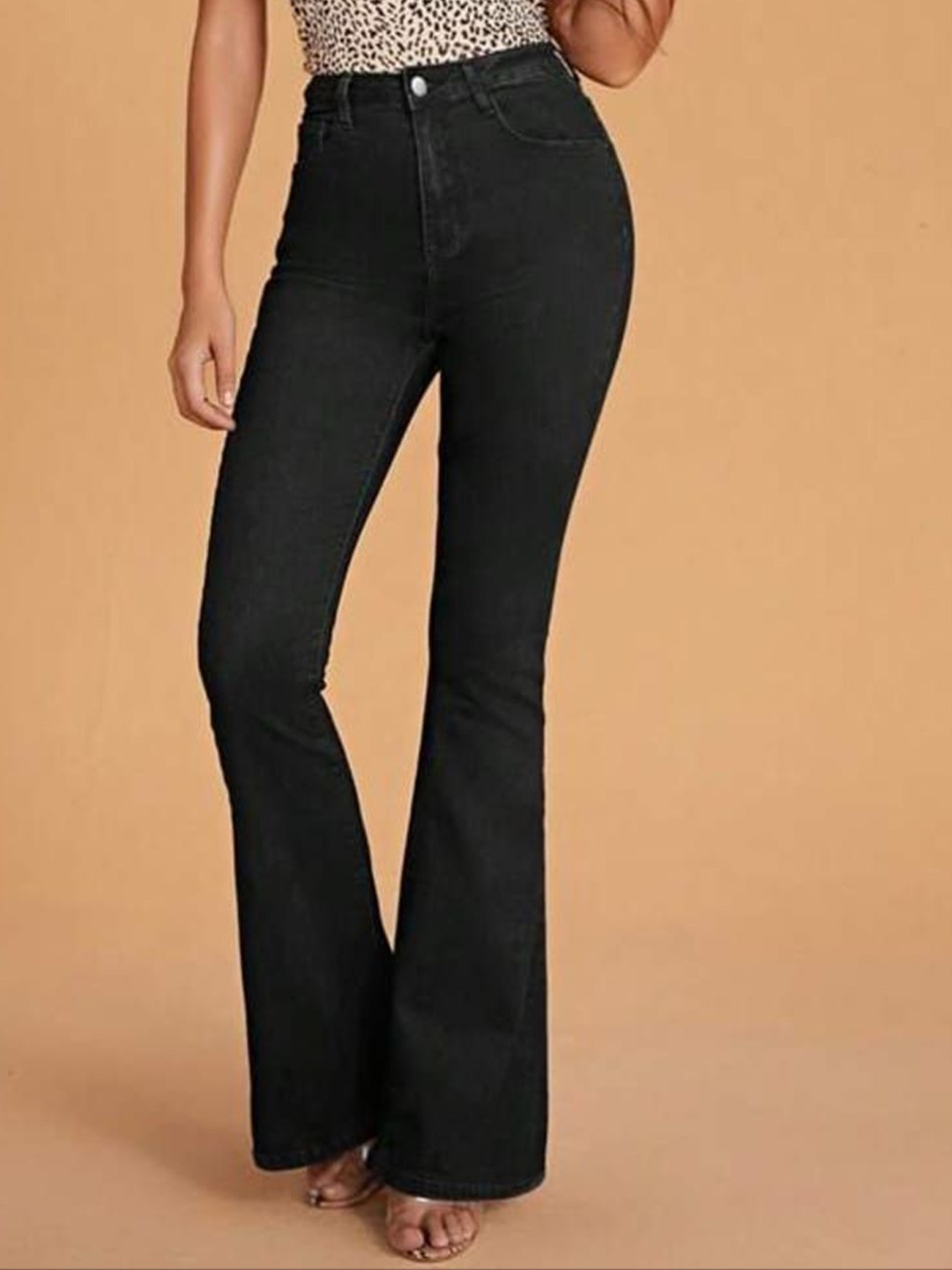 BROADSTAR Women Smart Bootcut Fit Clean Look High-Rise Dark Shade Stretchable Jeans, Black
BROADSTAR Women Smart Bootcut Fit Clean Look High-Rise Dark Shade Stretchable Jeans, Black