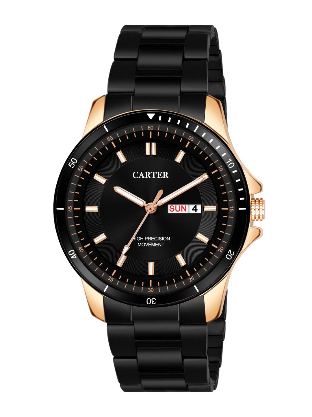 Sandy D Carter Men Dial & Stainless Steel Bracelet Style Straps Analogue Watch Sandy D Carter-182-BK, Black
Sandy D Carter Men Dial & Stainless Steel Bracelet Style Straps Analogue Watch Sandy D Carter-182-BK, Black
