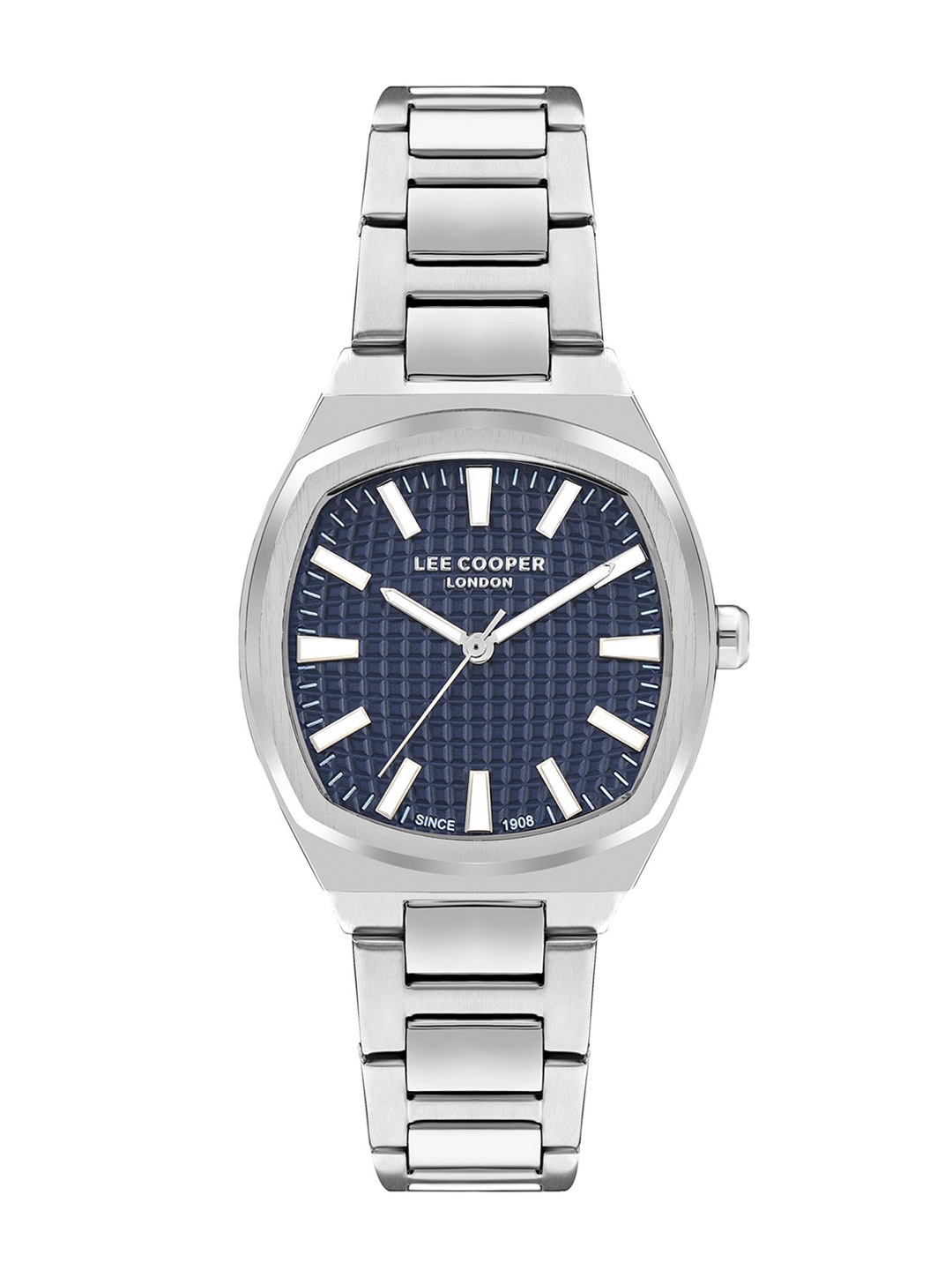 Lee Cooper Women Brass Printed Dial & Stainless Steel Bracelet Style Straps Digital Watch LC07985.390, Blue
Lee Cooper Women Brass Printed Dial & Stainless Steel Bracelet Style Straps Digital Watch LC07985.390, Blue