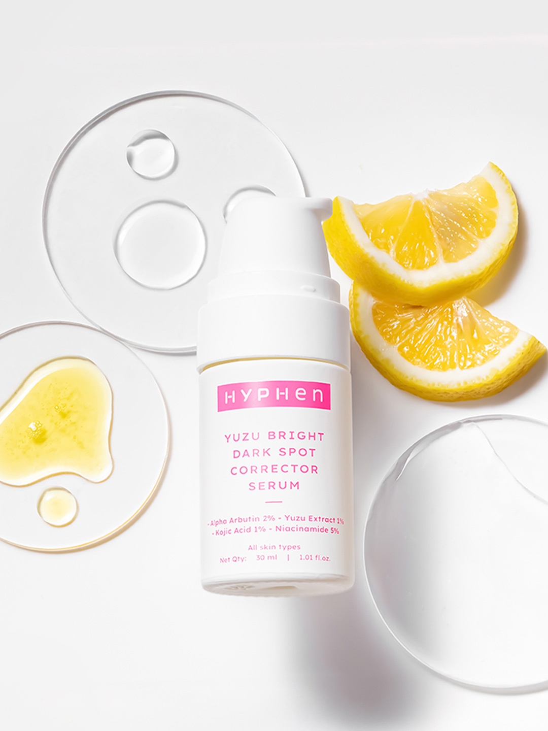 Hyphen Yuzu Bright Dark Spot Corrector Face Serum To Reduce Dark Spots & Pigmentation, White
Hyphen Yuzu Bright Dark Spot Corrector Face Serum To Reduce Dark Spots & Pigmentation, White