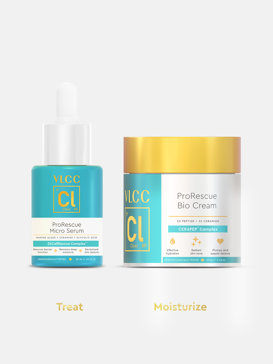 VLCC Clinic 5X Anti Agening Skin Repair Kit with Ceramides & Peptides, Turquoise blue
VLCC Clinic 5X Anti Agening Skin Repair Kit with Ceramides & Peptides, Turquoise blue