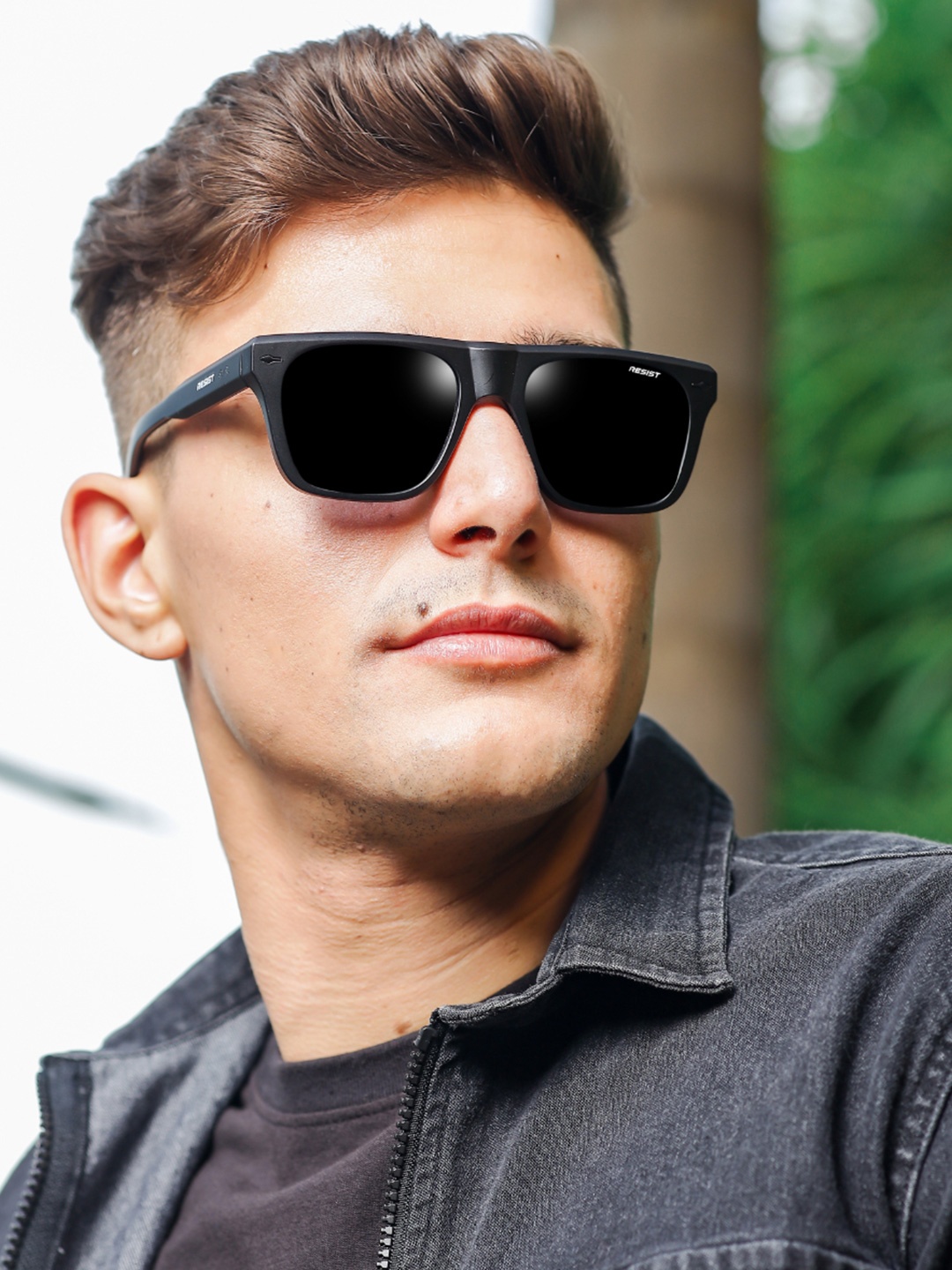 RESIST EYEWEAR Unisex Wayfarer Sunglasses With UV Protected Lens SHAWN BF BLACK3-, Black
RESIST EYEWEAR Unisex Wayfarer Sunglasses With UV Protected Lens SHAWN BF BLACK3-, Black