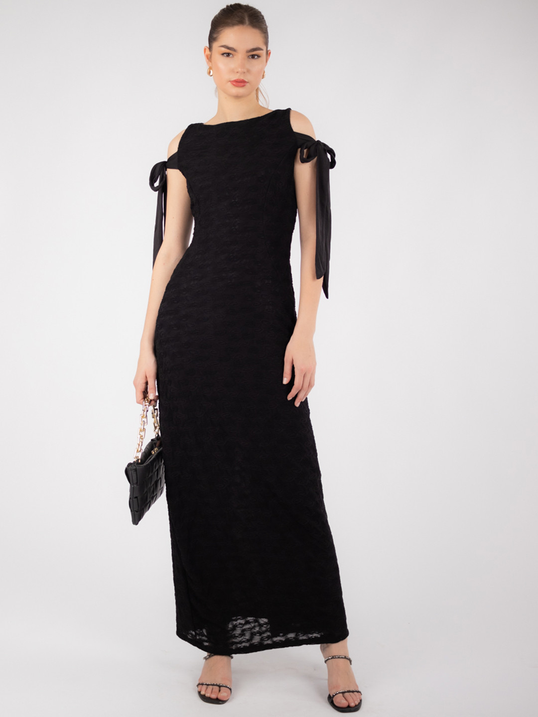 Stylecast X Hersheinbox Lace Maxi Dress, Black
Stylecast X Hersheinbox Lace Maxi Dress, Black