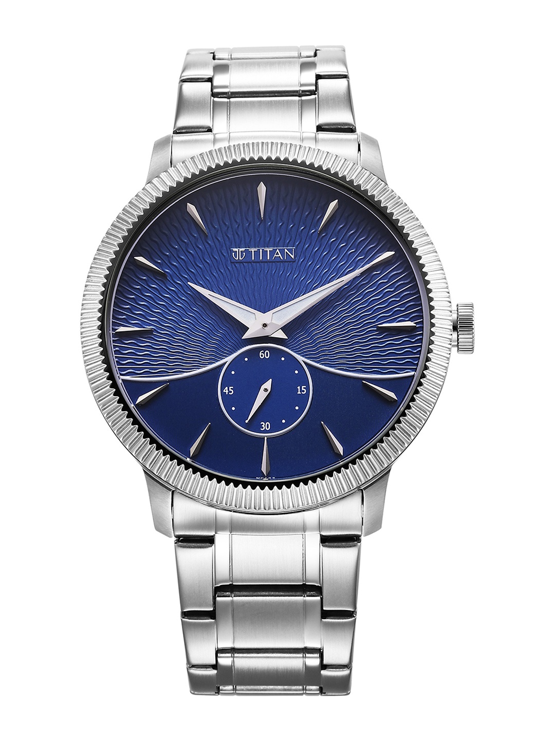 Titan Men Dial & Stainless Steel Bracelet Style Straps Analogue Watch-1828SM02, Blue
Titan Men Dial & Stainless Steel Bracelet Style Straps Analogue Watch-1828SM02, Blue