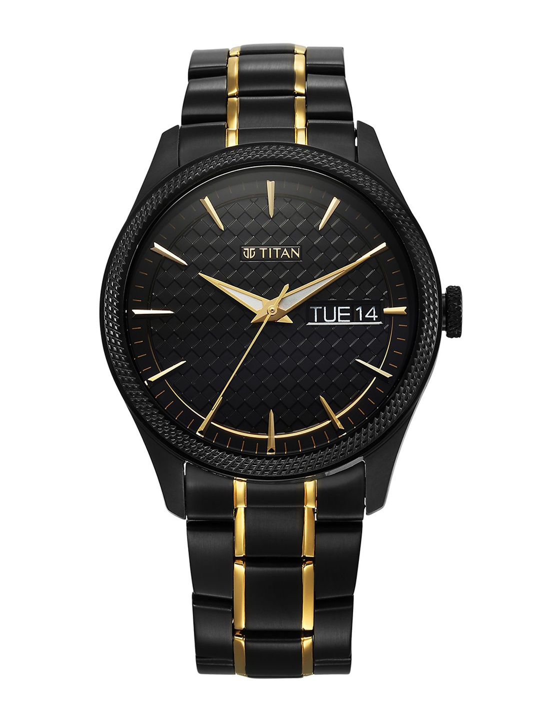 Titan Men Dial & Stainless Steel Bracelet Style Straps Analogue Watch-1805KM10, Black
Titan Men Dial & Stainless Steel Bracelet Style Straps Analogue Watch-1805KM10, Black