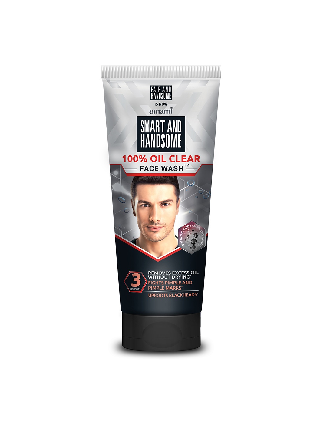 FAIR AND HANDSOME Instant Radiance Oil Clear Face Wash To Reduce Pimples & Blackheads 150g, Grey
FAIR AND HANDSOME Instant Radiance Oil Clear Face Wash To Reduce Pimples & Blackheads 150g, Grey