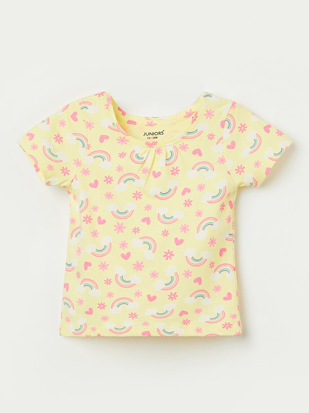 Juniors by Lifestyle Girls Printed Henley Neck Extended Sleeves Pockets T-shirt, Yellow
Juniors by Lifestyle Girls Printed Henley Neck Extended Sleeves Pockets T-shirt, Yellow