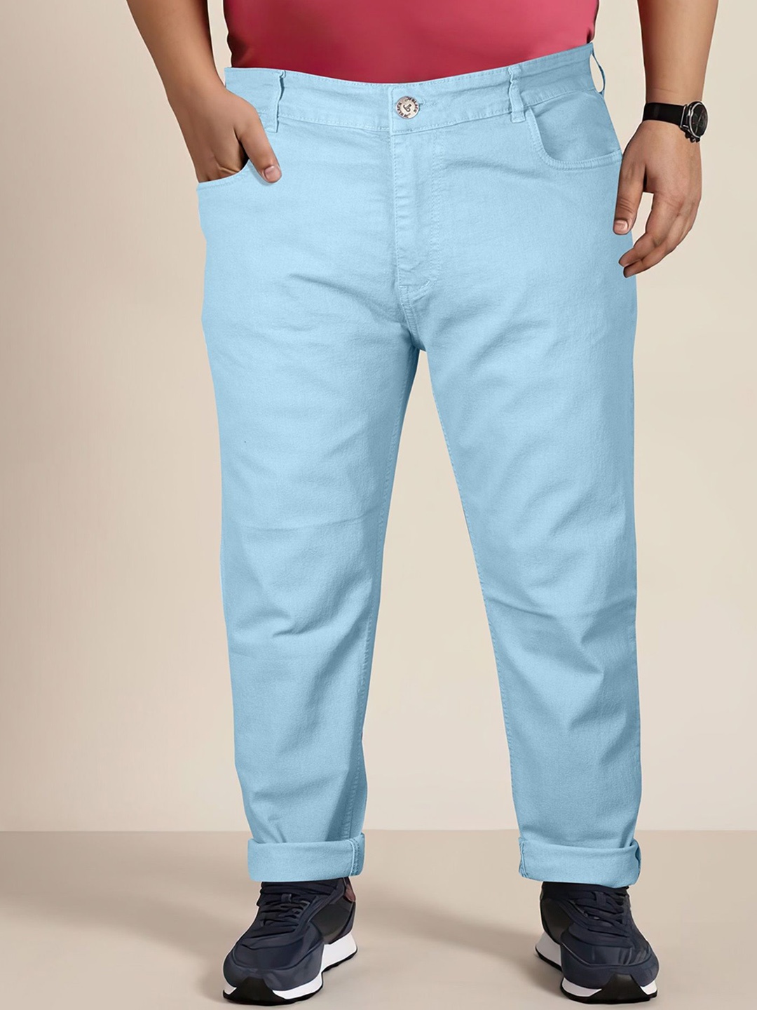 Jb Just BLACK Men Urban Slim Clean Look No Fade Acid Wash Cotton Stretchable Jeans, Blue
Jb Just BLACK Men Urban Slim Clean Look No Fade Acid Wash Cotton Stretchable Jeans, Blue