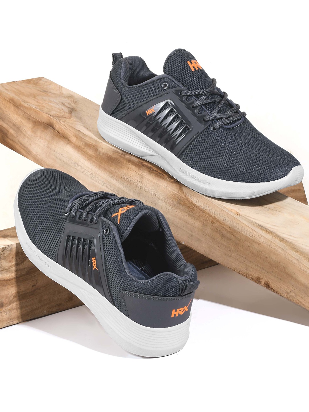 HRX by Hrithik Roshan Men Mesh Running Shoes, Grey